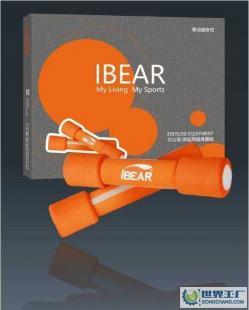 IBEAR伊贝尔Y-003双色哑铃 居家健身的理想选择